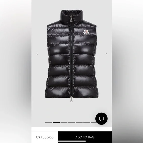 MONCLER VEST - Picture 1 of 12